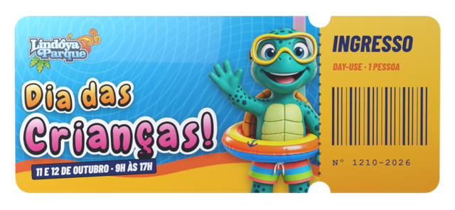Ingresso Dia das Crianças Lindóya Parque