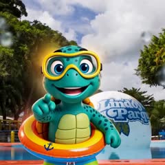 Tobias, a tartaruga do Lindóya